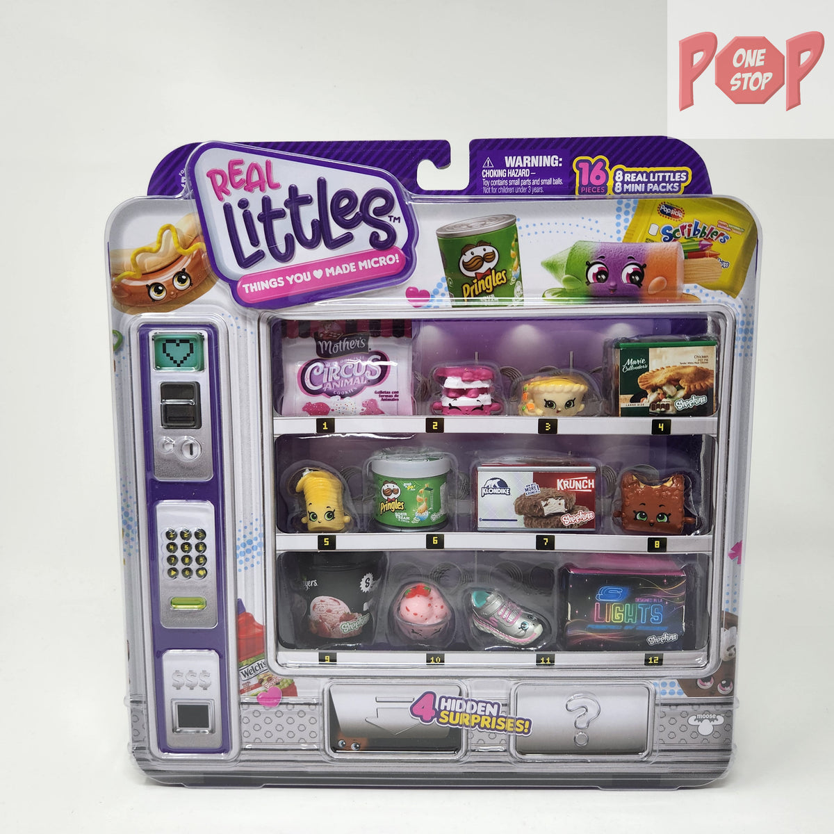 Shopkins Real Littles Vending Machine & 2 Packs Unboxing