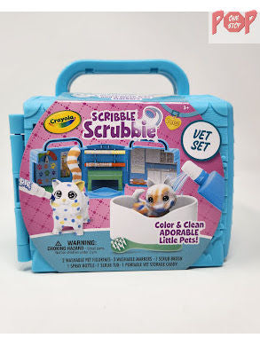 Crayola Scribble Scrubbies Salon Set