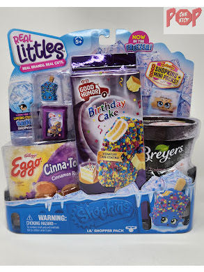 Shopkins Real Littles Mini Food Toys Collectible 