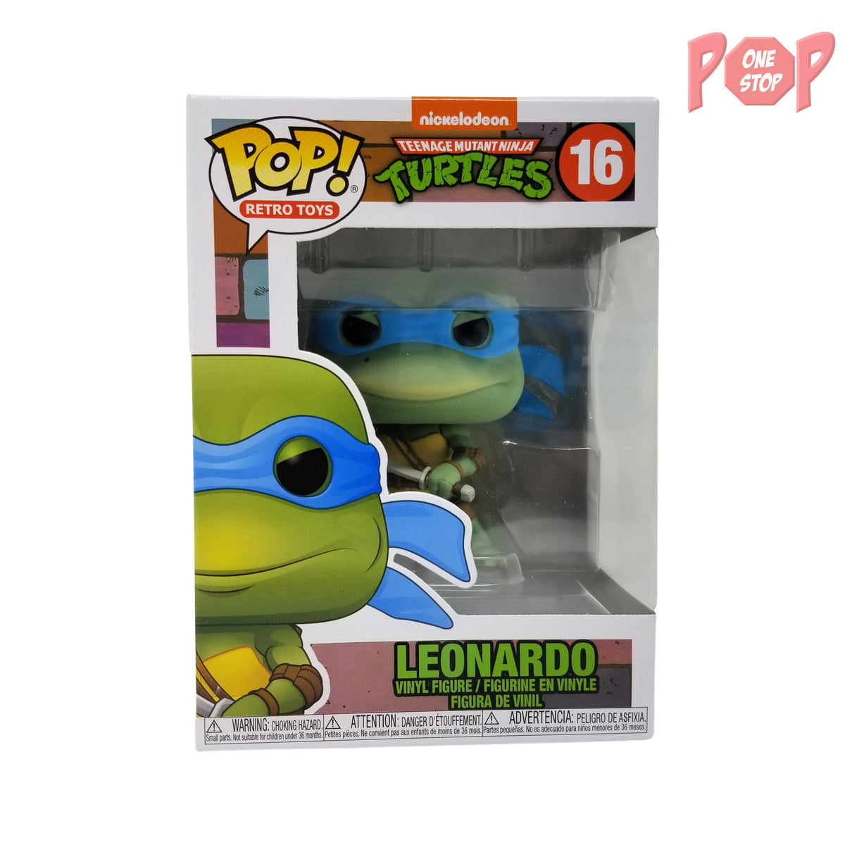 Funko Pop! Teenage Mutant Ninja Turtles Leonardo Vinyl Figure #16 - Legacy  Comics and Cards