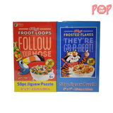 Kellogg's Retro Froot Loops/Frosted Flakes 50 piece jigsaw puzzles (2 pack)