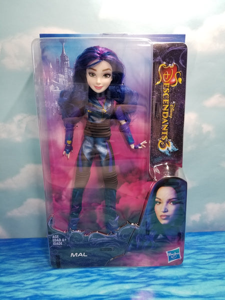 Mal Doll,Inspired by Disney's Descendants 3, Fashion Doll for Girls