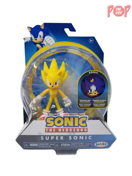 Sonic the Hedgehog 2.5 Super Sonic Action Figure *NEW* JAKKS