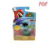 Super Mario - Bone Piranha Plant Action Figure with Coin