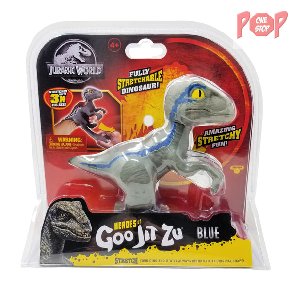 Heroes of Goo Jit Zu - Jurassic World - Velociraptor Blue