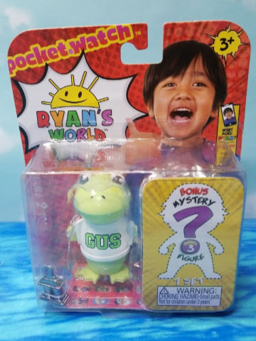 Ryan's World 3" Action Figure - Gus & Mystery Toy